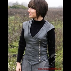 Ravenswood Leather Saberist Renaissance Bodice